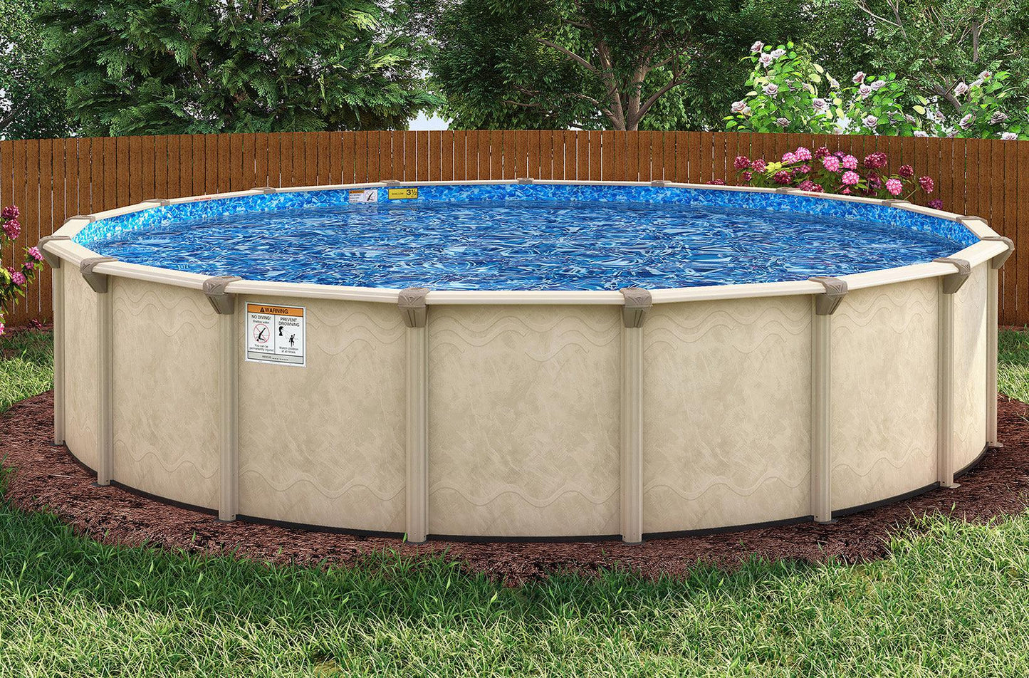 21' Coral Sea 7" Steel Frame Round Bundle / 52" or 54"