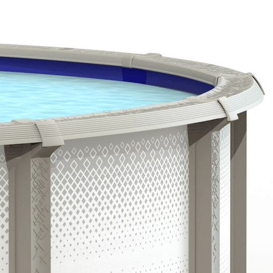 27 Ft Round Resin Saltwater Pool – Jumbo 10, 54" Deep