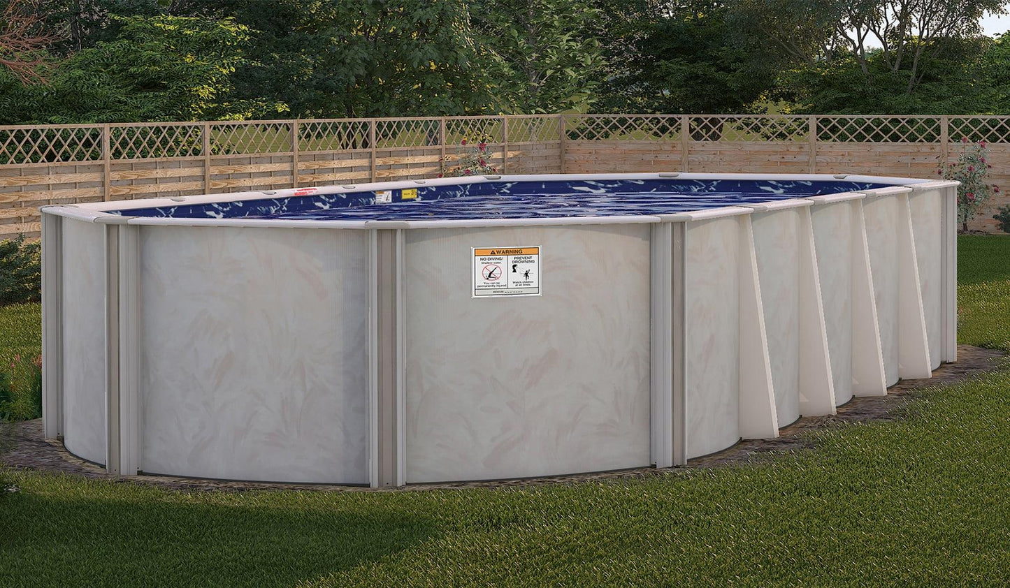 18' x 39' x 54" Whispering Wind III Semi In-Ground Pool & Bundle