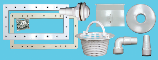 Widemouth Skimmer Heavy Duty Winterized Wide Mouth Cut In-Wall Skimmer Kit