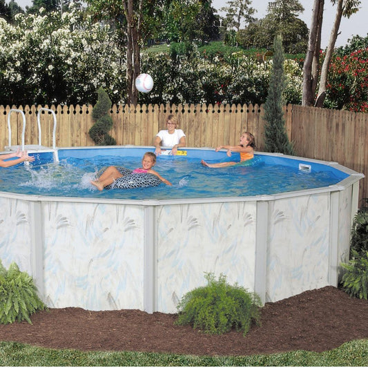18in round pool Coastal hybrid round above ground swimming pool kit