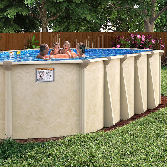 15x26 Oval Pool – Coral Sea 7 Steel Frame, 52" or 54" Deep