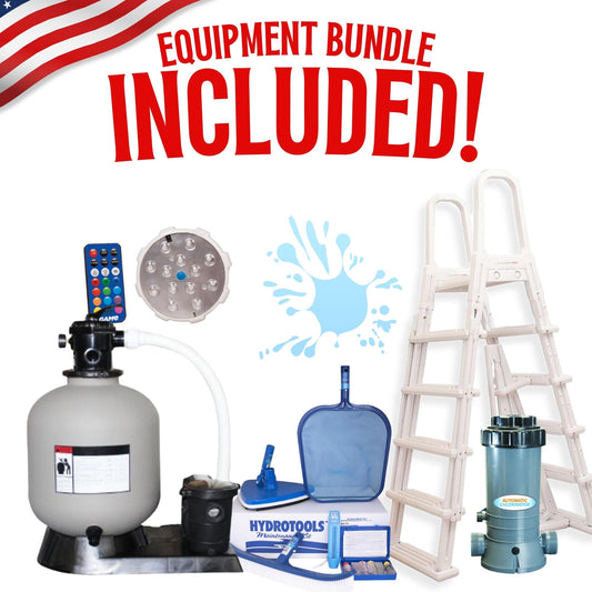 21 Ft Pool – Skyline Round Resin Frame, 52" Deep