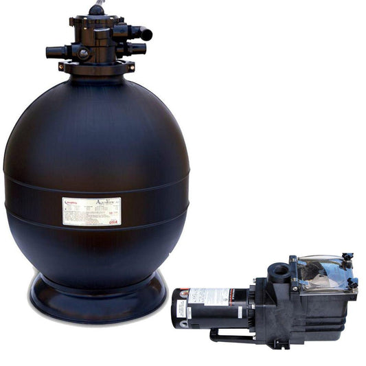 20 in. Spectra Sand Filter with 1.5 HP Hydro-Super-Flo-Pump