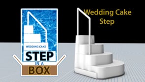 Wedding Cake PVC Step For Pools Up To 54″ Deep