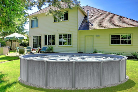 8 inch Steel Frame above ground swimming pool - 21x54 Above Ground Pool – Hybrid Resin Frame, Built to Last